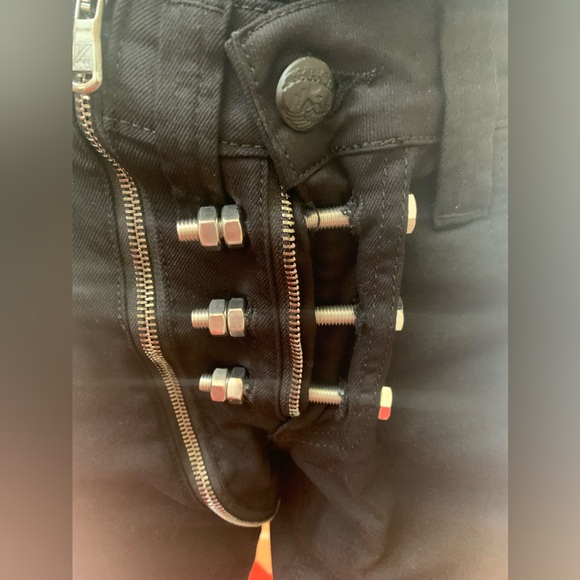 Nuts & Bolts Black Jeans, marked size 29 (waist) 34 (length) NWOT - Picture 6 of 14